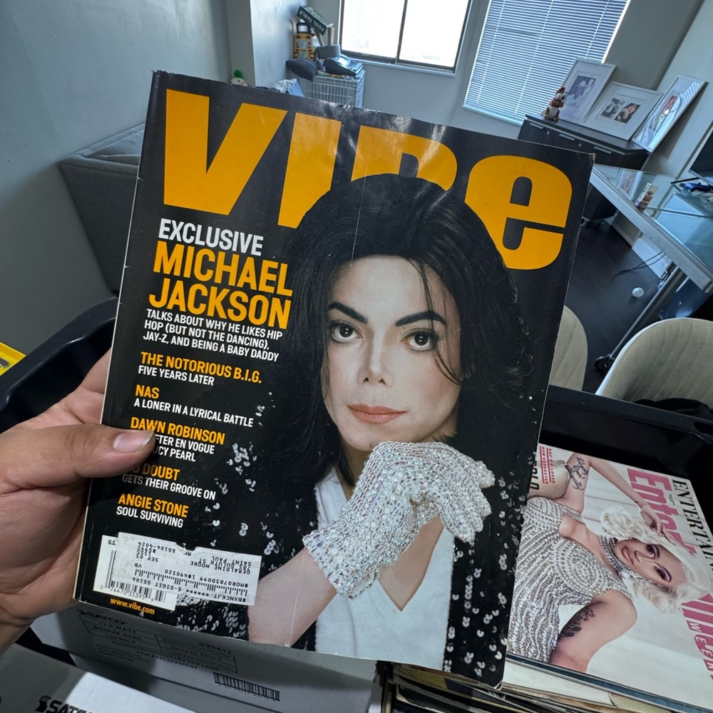 Vibe Magazine Featuring Michael Jackson